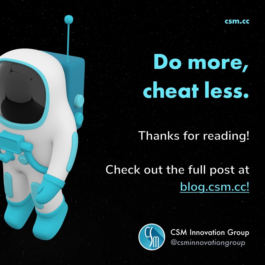 CSM Innovation Group Instagram post 10
