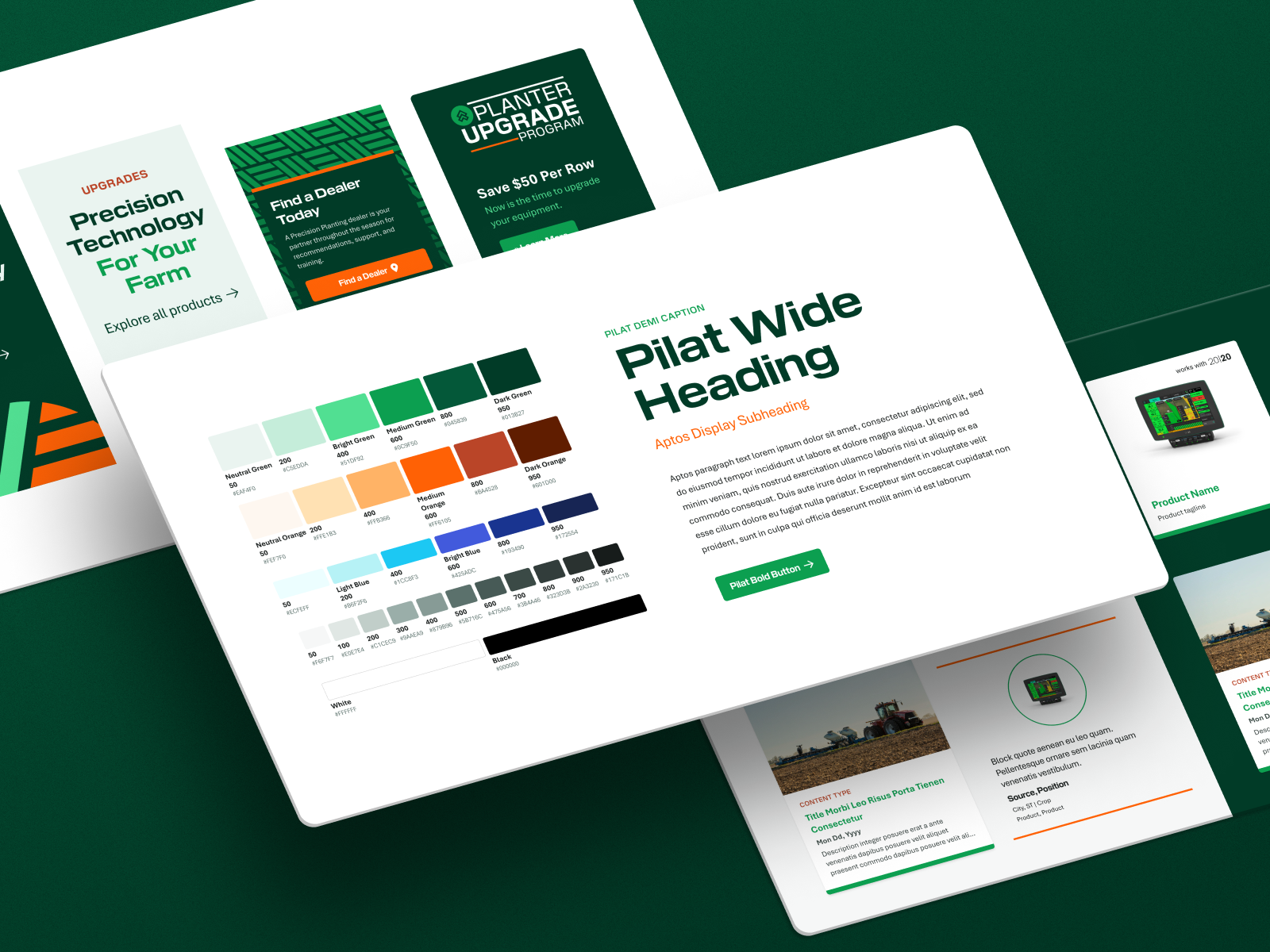 Precision Planting design system